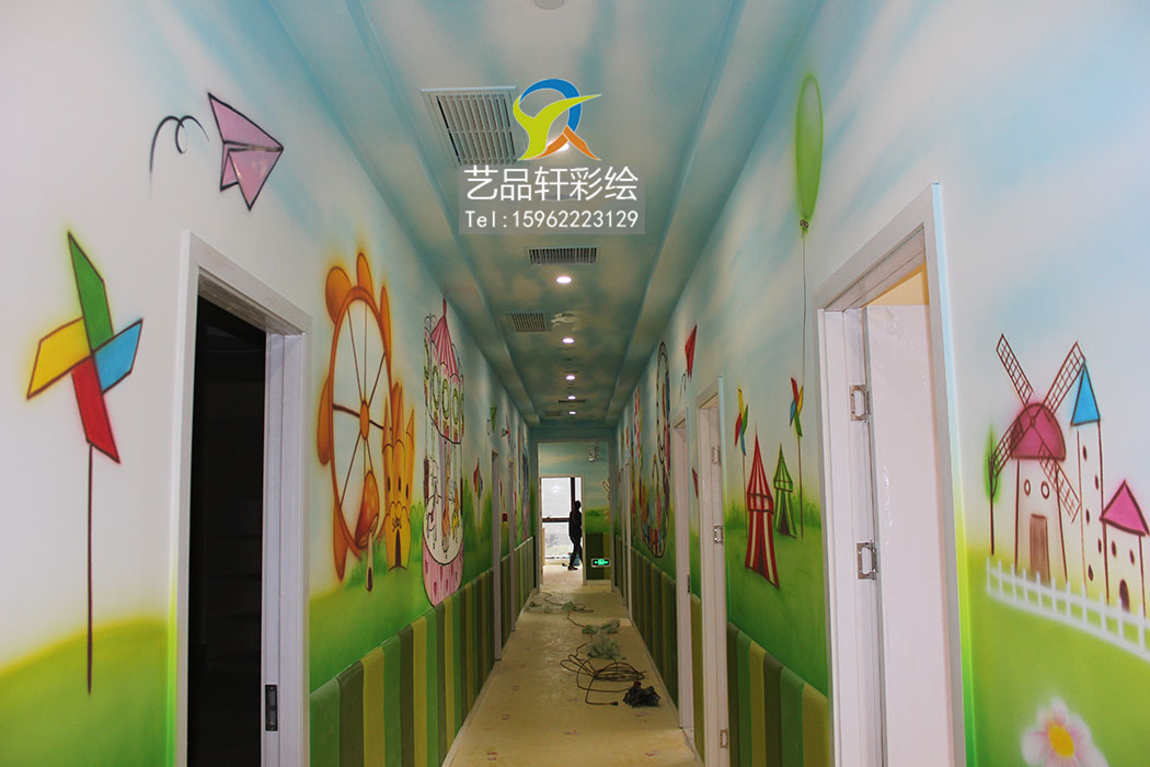学校彩绘