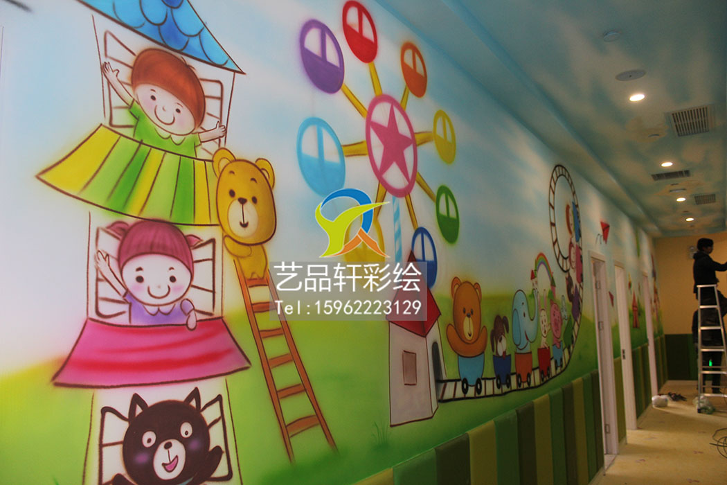 学校彩绘