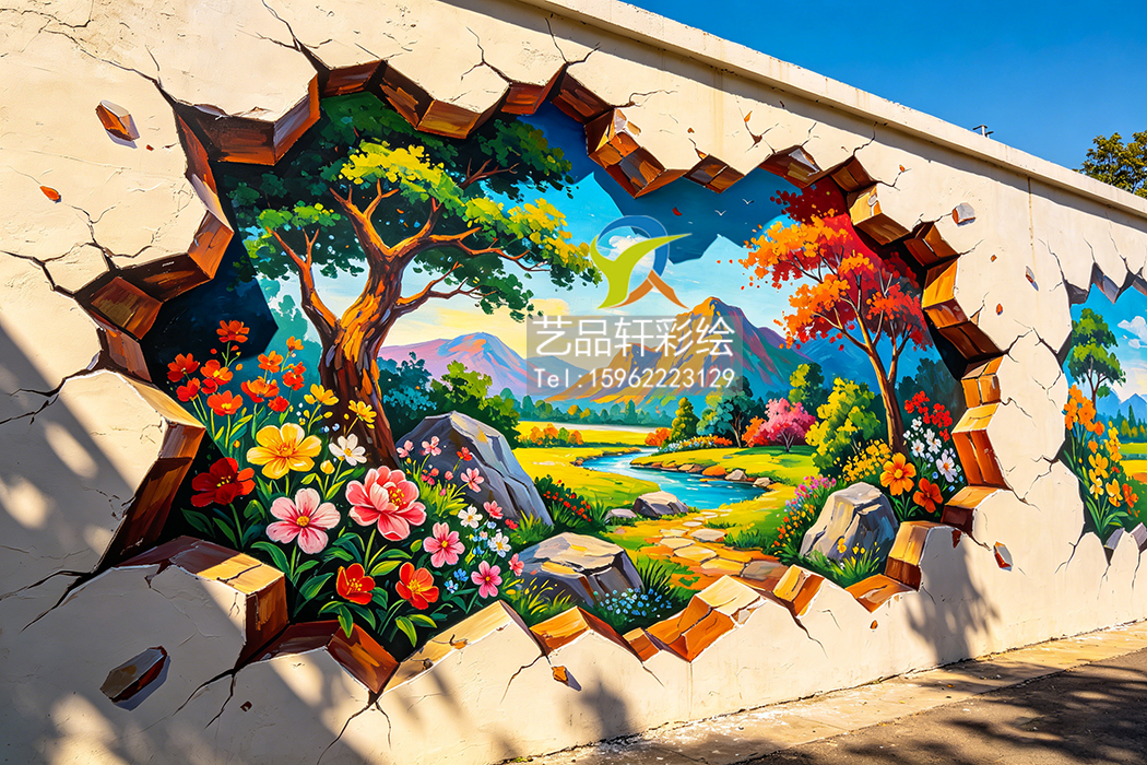 苏州3D墙体彩绘