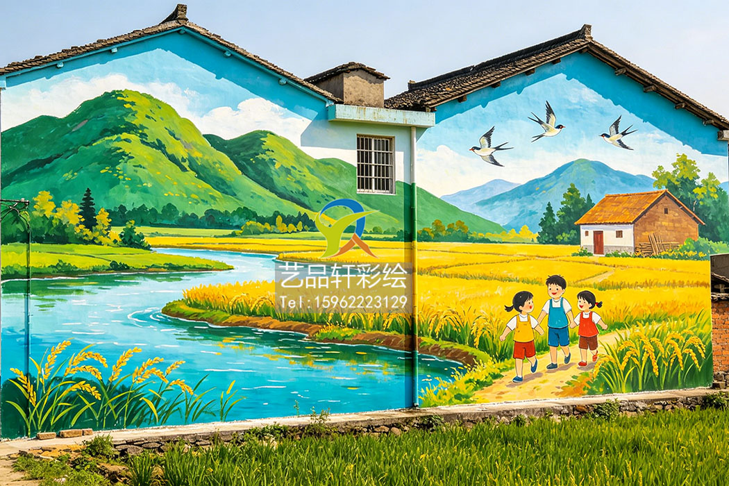 苏州墙体彩绘惊艳亮相