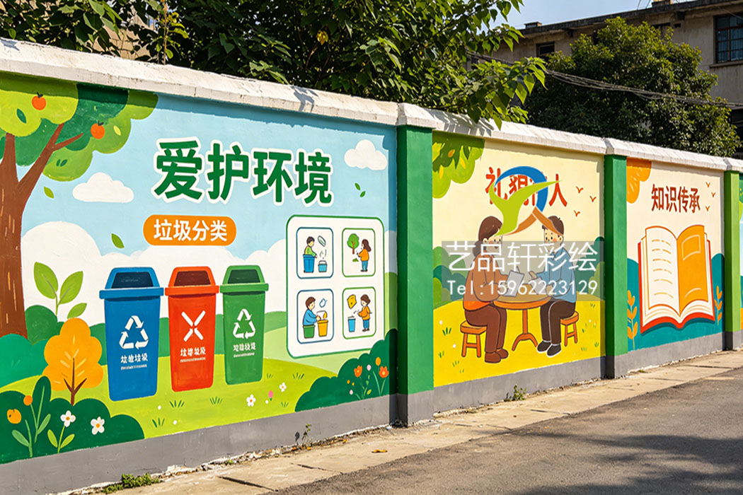 苏州墙体彩绘用艺术赋能生活每一处