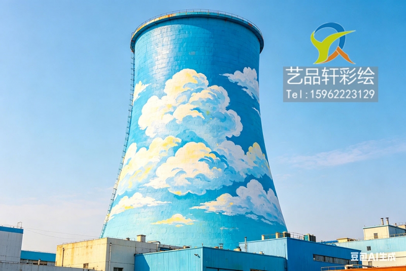 烟囱彩绘点亮生活