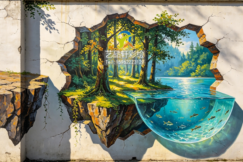 苏州3D彩绘解锁新空间