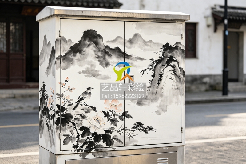 电箱彩绘绘就城市美学